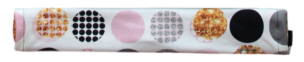 Poťah na MADLO kočíka - bavlna BUBBLE PINK