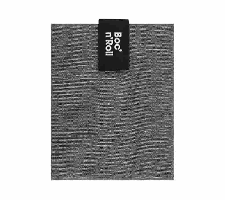 Obal na desiatu Boc’n’Roll, Sandwich bag - Nature Black