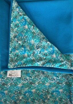 Jarná deka MELODY 70x85cm, Blue flower
