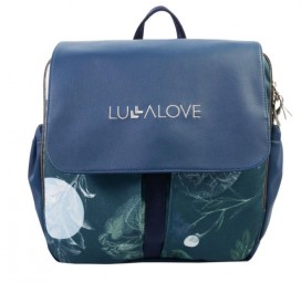 Lullalove Batoh taška na kočík - Moon Garden /Eco koža + Codura/