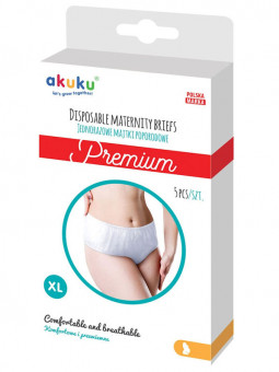 Jednorazové popôrodné nohavičky PREMIUM 5ks, veľ.XL